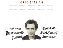 Tablet Screenshot of gregbastian.com.au